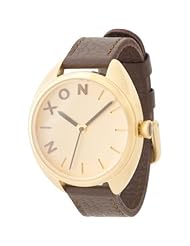Nixon Wit Watch - Womens Gold/Brown, One Size