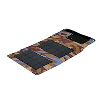 Instapark® Mercury 4S Ultra-slim Portable Solar USB Cell Phone Charger with Built-in 2,000 mAh Rechargeable Battery Pack for Apple iPhone & other smart phones