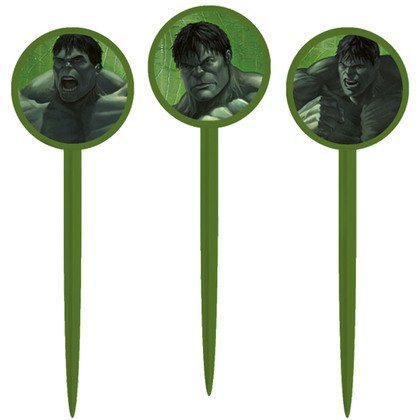  The Incredible Hulk Party Picks 12 Count