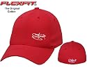 Original Flexfit Cap in Rot mit Stick von 2stoned
