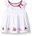 Gymboree Baby Girls' White Ruffle Top with Flowers