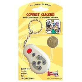 Covert Clicker- Mini Universal TV Remote