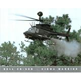 (16x20) Marty Winter Bell CH 58D Kiowa Warrior Helicopter OH-58 Poster