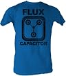 Back To The Future Flux Capacitor Turquoise Mens Jumbo T-shirt (XXL & up)