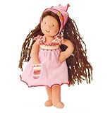 Kathe Kruse Waldorf 10 Baby Plush Toy, Mini It's Me Brown