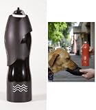 H2O4K9, Stainless Steel K9 Water Bottle, 25-Ounce, Jet Black