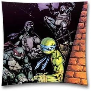 Decorative Cotton Linen Throw Pillow Case Cushion Cover 18"x18"(45x45cm),teenage mutant ninja,ALR1456cj MLB San Diego Chargers PillowCase
