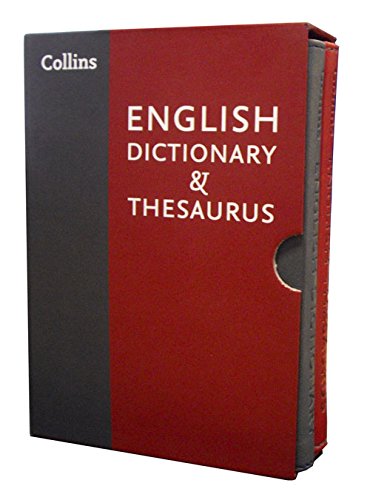 Collins English Dictionary and Thesaurus Slipcase set