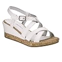 Girls' Xhilaration® Glenda Wedge Sandal White