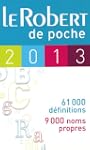 Le Robert De Poche Dictionnaire 2013