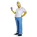 Disguise Men's Homer Deluxe Adult Costume