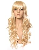 Stunning long blonde mix curly wig! ! Stunning long blonde mix curly wig! !