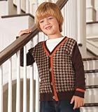 houndstooth cardigan