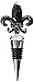 Fashioncraft Murano Collection Fleur De Lis Wine Bottle Stopper