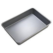 WearEver 68202 Commercial Oblong Cake Pan, Silver