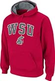 Washington State Cougars Arched Tackle Twill Hooded Sweatshirt