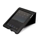 CaseCrown Canvas Vertical Flip Stand Case (Black) for the Apple iPad Wifi / 3G Model 16GB, 32GB, 64GB