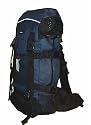 Spago Trekking-Rucksack blau/schwarz