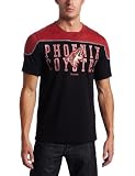 NHL Men's Phoenix Coyotes Neutral Zone Short Sleeve Crew (Black, Medium)