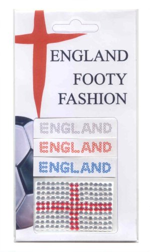 Kit Mobile England Bling Sticker  Red