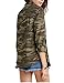 HaoDuoYi Women Military Camouflage Lightweight Thin Jacket Tops