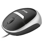 Trust Optical Mini Mouse Black With Retractable Cable