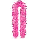 Pink feather boa - fabulous pink feather boa with silver strands - great for hen nights - stag nights - partyies and fancy dress costumes