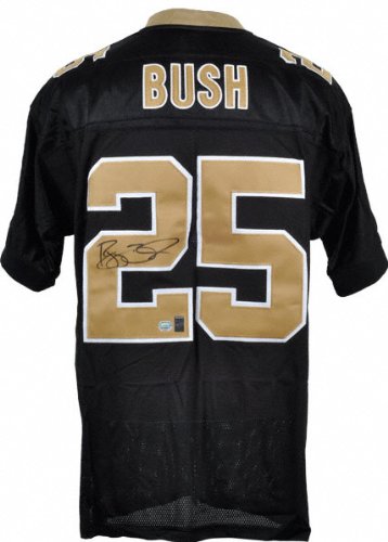 Reggie Bush Autographed Jersey | Details: New Orleans Saints, Authentic, Reebok