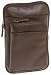 Tianni Leather Cell Phone Organizer On Chain,Brown,one size