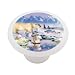Frozen Artic Ocean Decorative High Gloss Ceramic Drawer Knob