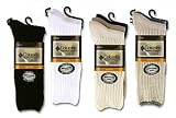 Columbia Men's 3 Pack Cotton/Acrylic Casual Crew Sock