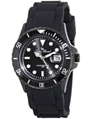Lucien Piccard Womens LP-12883-BB-01 Vaux Analog Display Japanese Quartz Black Watch