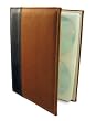 Bellagio-Italia CD/DVD Storage Binder (Brown)