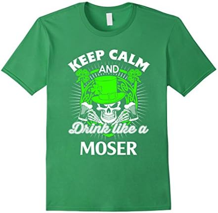 Men's Keep calm and drink like a MOSER Large Grass