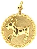Aries, 14K Gold Charm