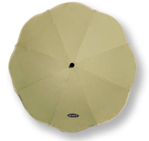Eckert 29.3370/09 - Sonnenschirm, Durchmesser 73 cm, inklusive Silence-Clip Gestell, beige