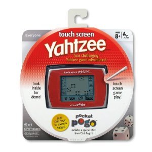 Yahtzee Electronic Touch Screen Travel Game