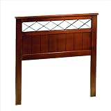 Cherry Finish Twin Size Panel Headboard