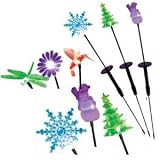 STI Chameleon Solar-Powered Light Stick, Dragonfly/Snowman