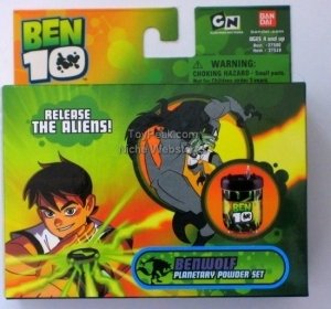 41viwG172VL Ben 10   Toys   Benwolf Planetary Powder Figure Set