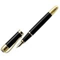 Monte Lovis F�llfederhalter F�ller Modell Classic in Gold und Schwarz - mit Etui