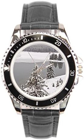 GoldenVenus A Winter Mountain Scene N Banff National Park Wristwatch