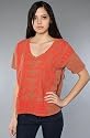 ONeill The Cobra Cropped V-Neck Tee,T-shirts for Women