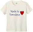 MADE IN BARCELONA - BigBoyMusic Youth Designs - White T-shirt