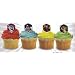 Star Wars - Clone Wars Cupcake Rings - 12ct