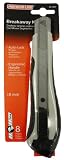 American Safety Razor 66-0397 8-Point 18 mm Heavy-Duty Smart Grip Snap Off Knife