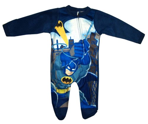  Batman DC Comics Baby Boys Sublimated Coverall Creeper Romper Zip Up Bodysuit