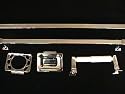 TBA 5 Piece Bath Accessory Set Chrome