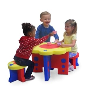Kids Adventure Sunflower Table and Chair Furniture Set