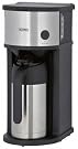 THERMOS 真空断熱ポット コーヒーメーカー 630ml ステンレスブラック ECF-700 SBK